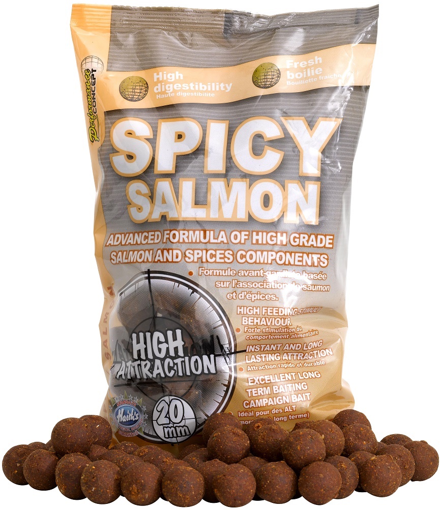 Boilies Starbaits Spicy Salmon 1kg 20mm