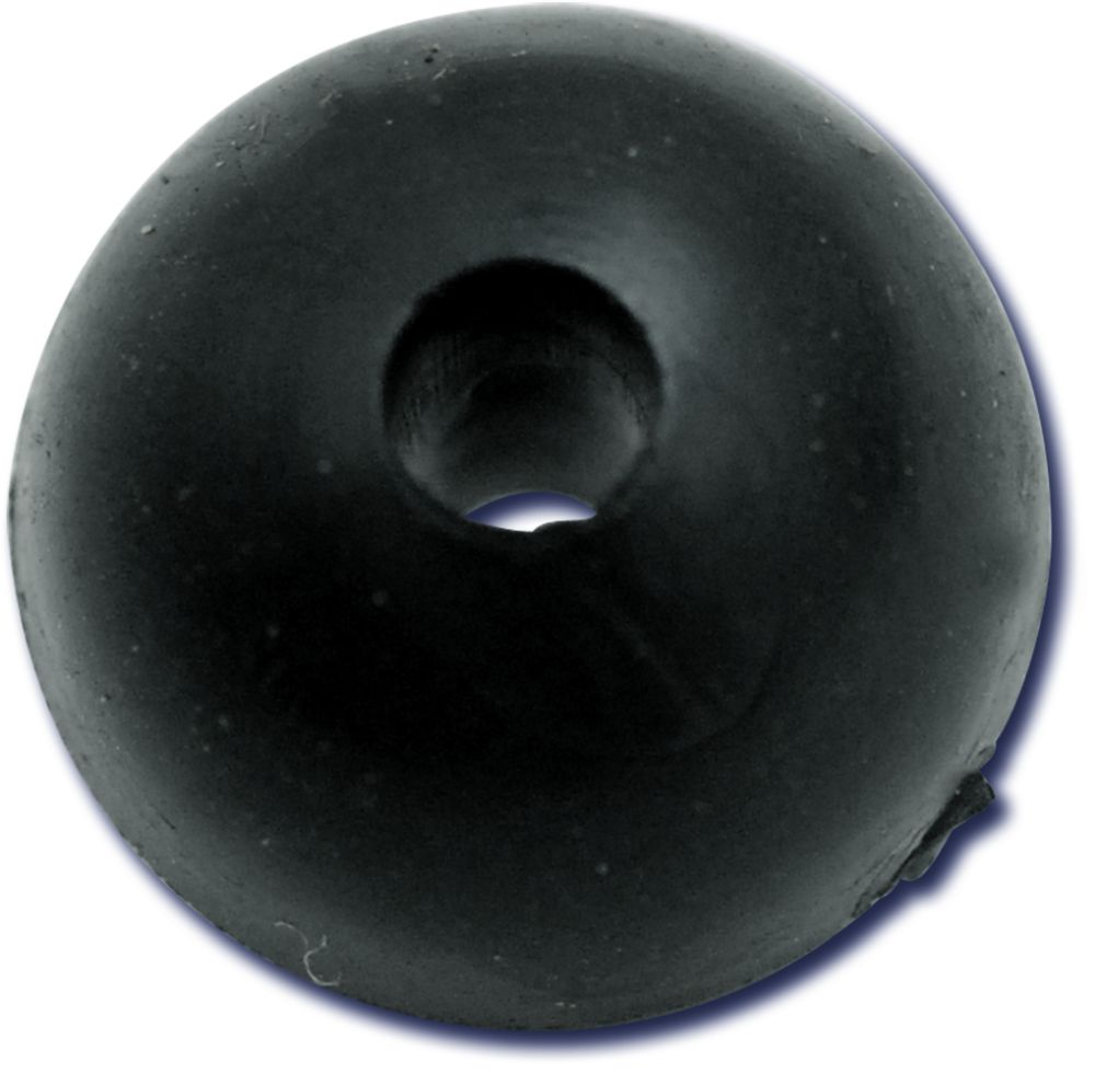 Black Cat Rubber Shock Bead 10ks 10mm