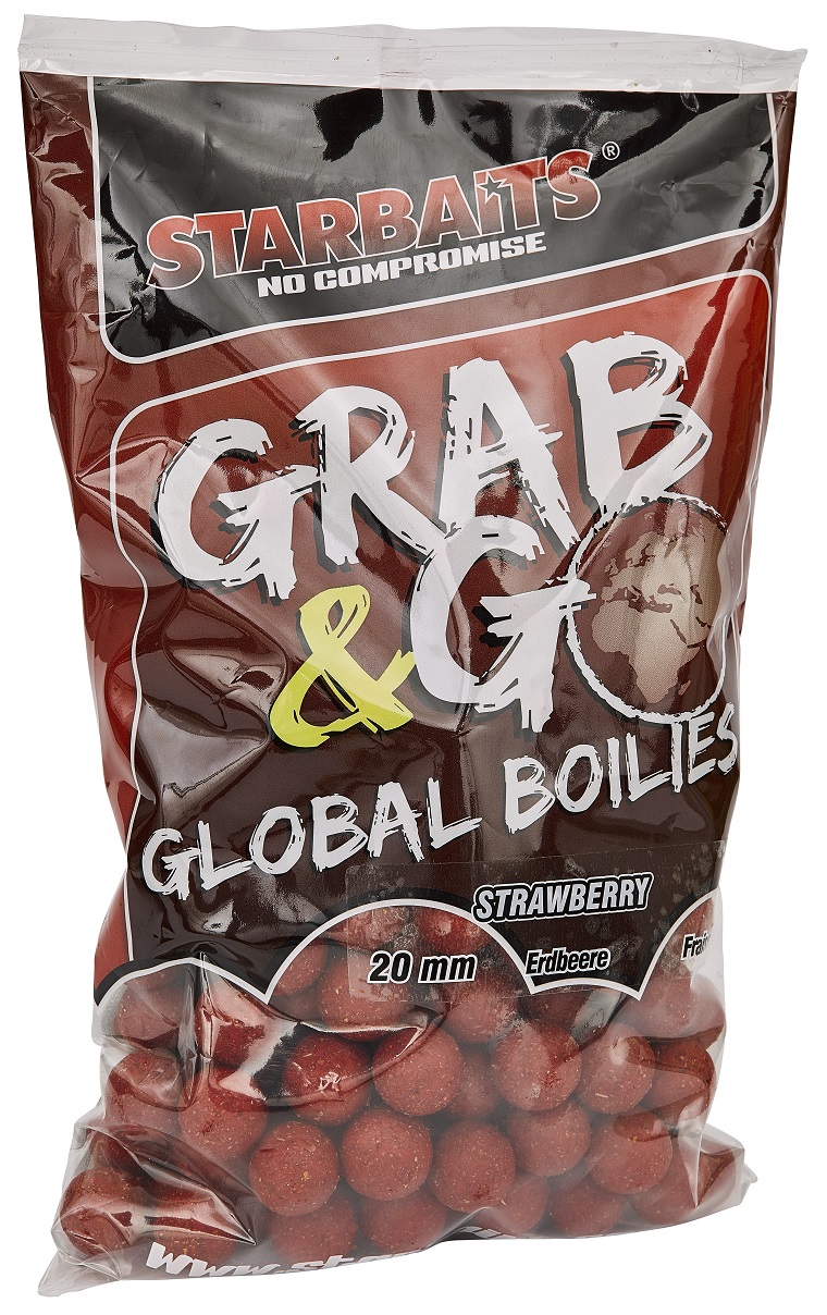 Boilies Starbaits Grab & Go Global Strawberry Jam 14mm