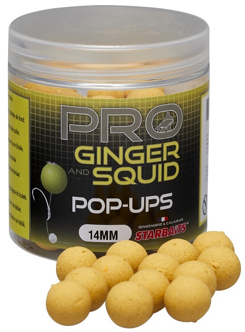 Pop Up Starbaits Ginger Squid 14mm 80g
