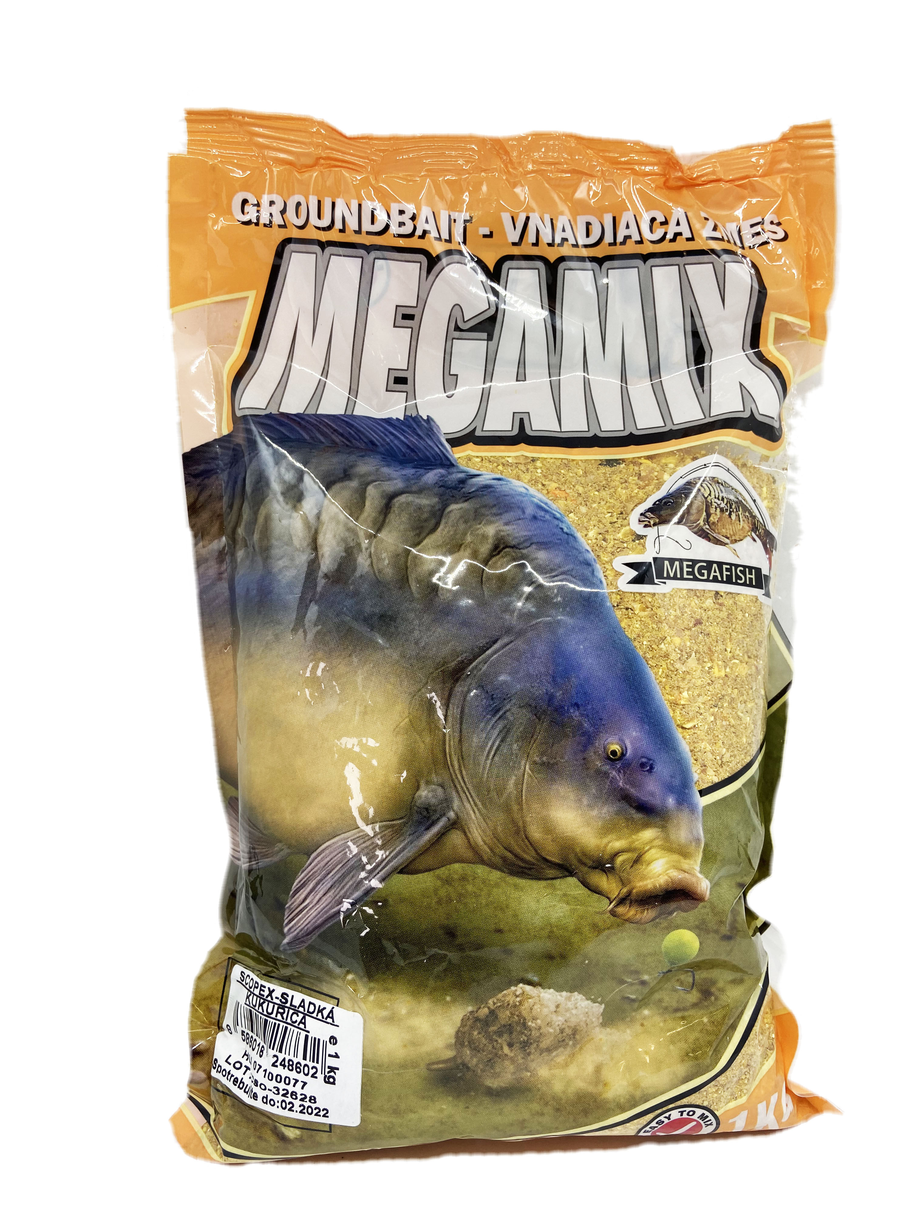 Megafish Megamix Scopex Sladká Kukurica 1kg