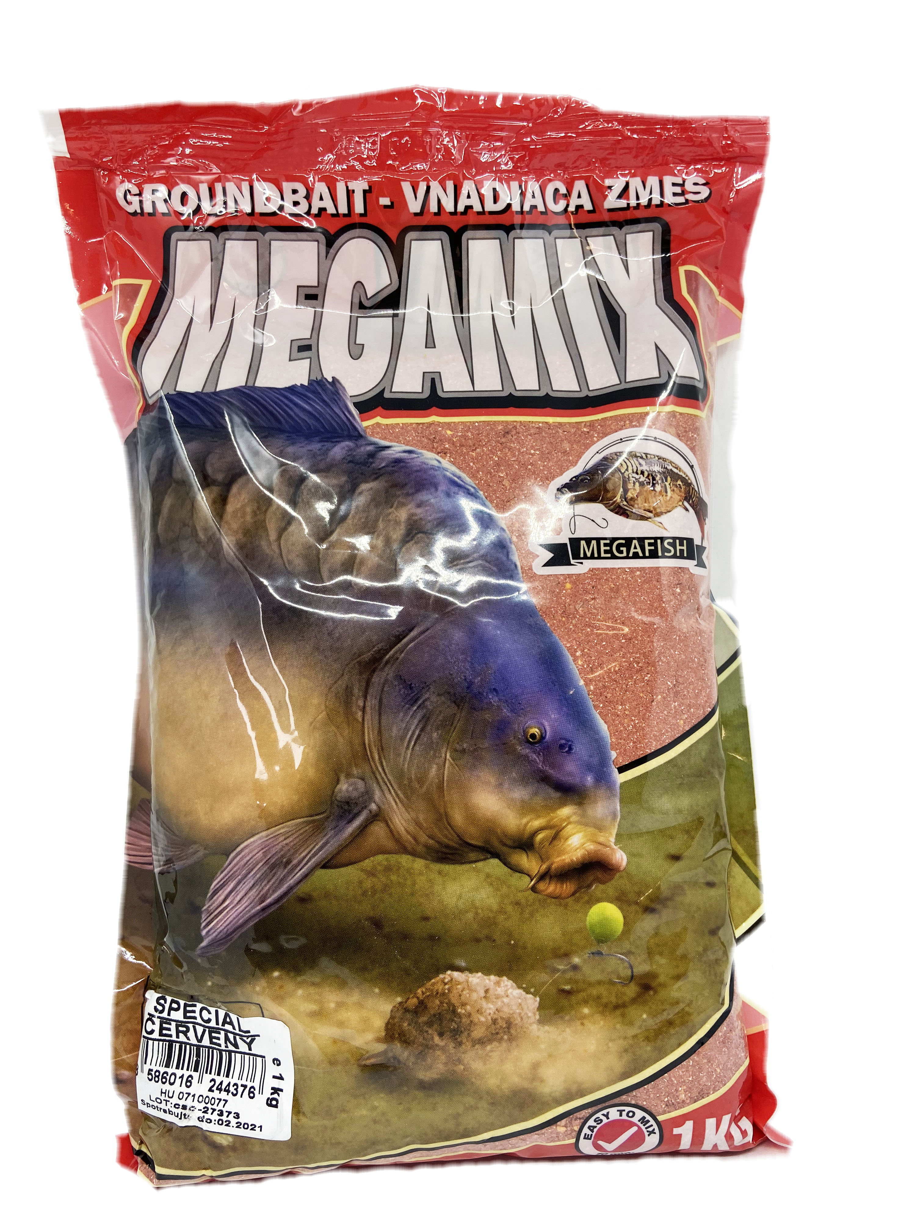 Megafish Megamix Špecial Červený 1kg