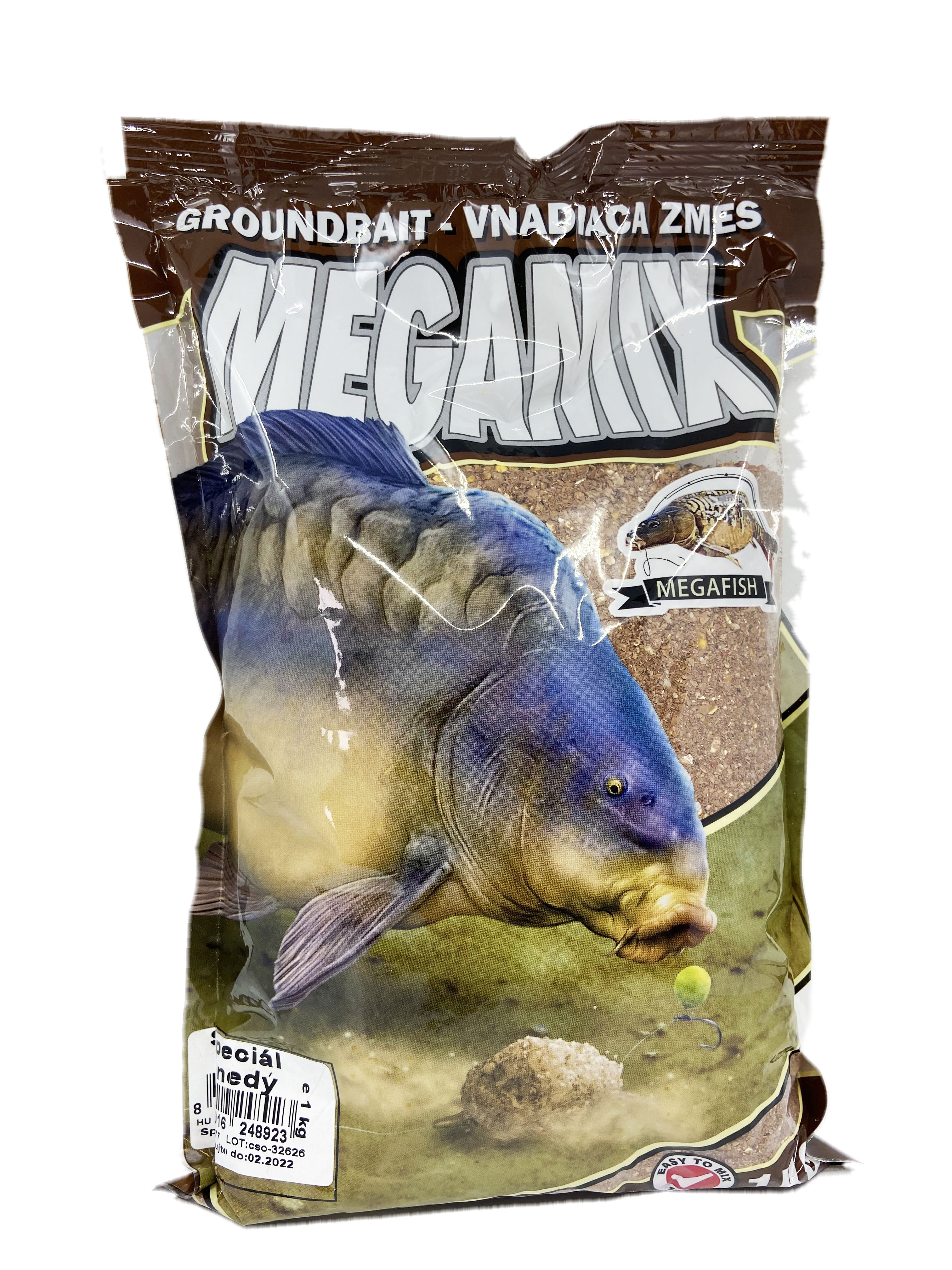 Megafish Megamix Špecial Hnedý 1kg