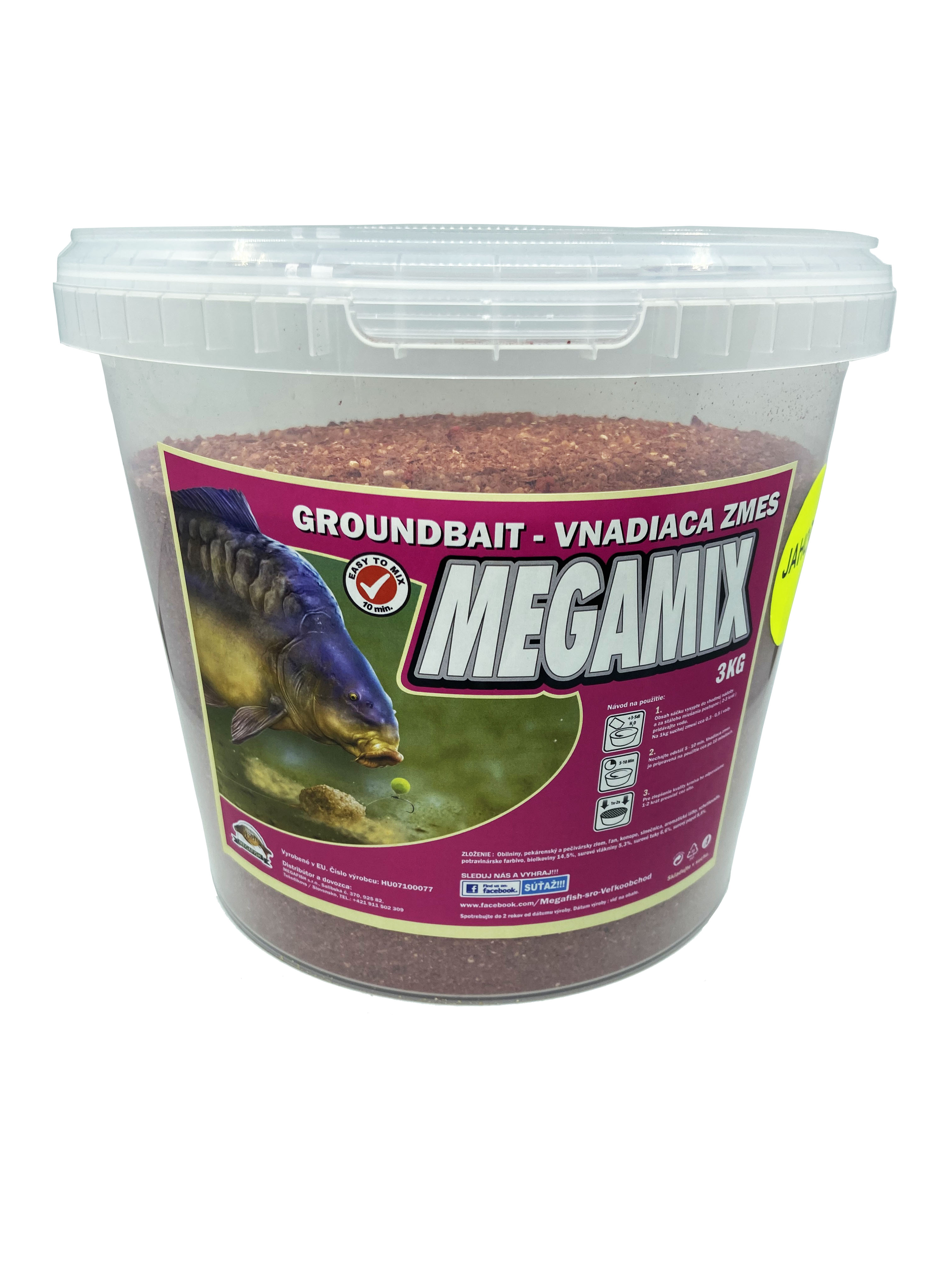Megafish Megamix Jahoda 3kg