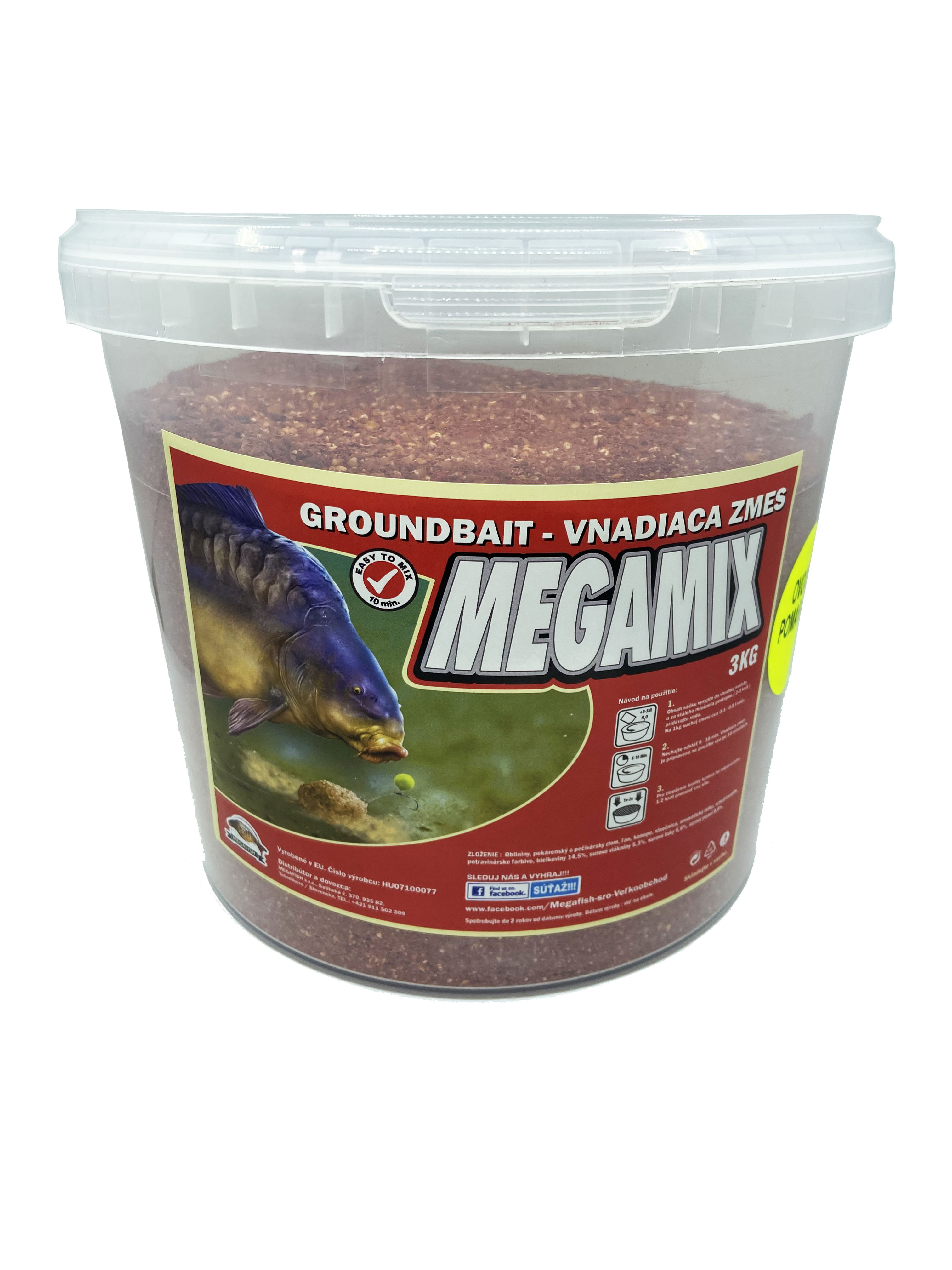Megafish Megamix Špecial Červený 3kg